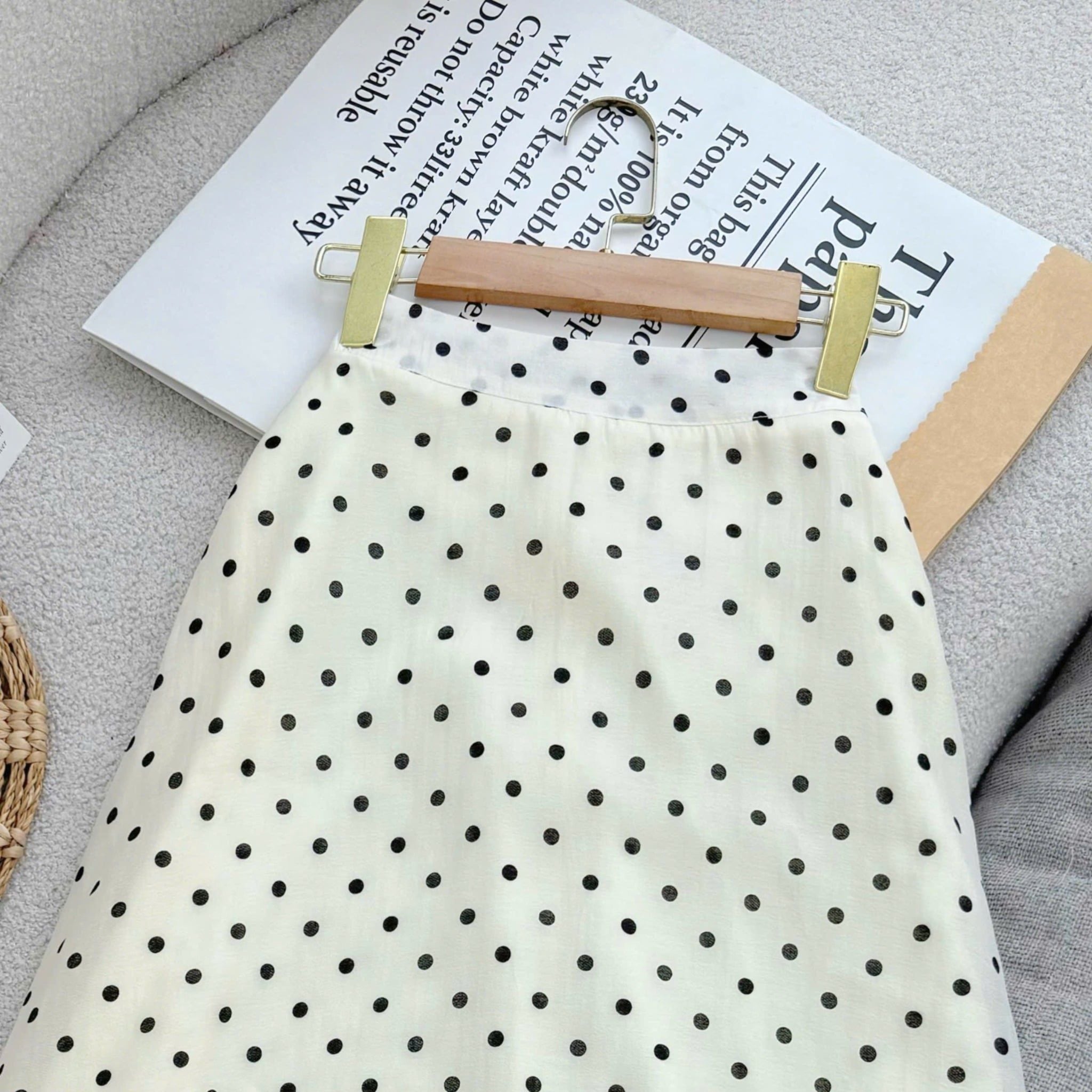 Chân Váy Dài Thiết Kế Dáng Xòe Nhẹ Nhàng Đi Chơi TuTu Store Mã VS663