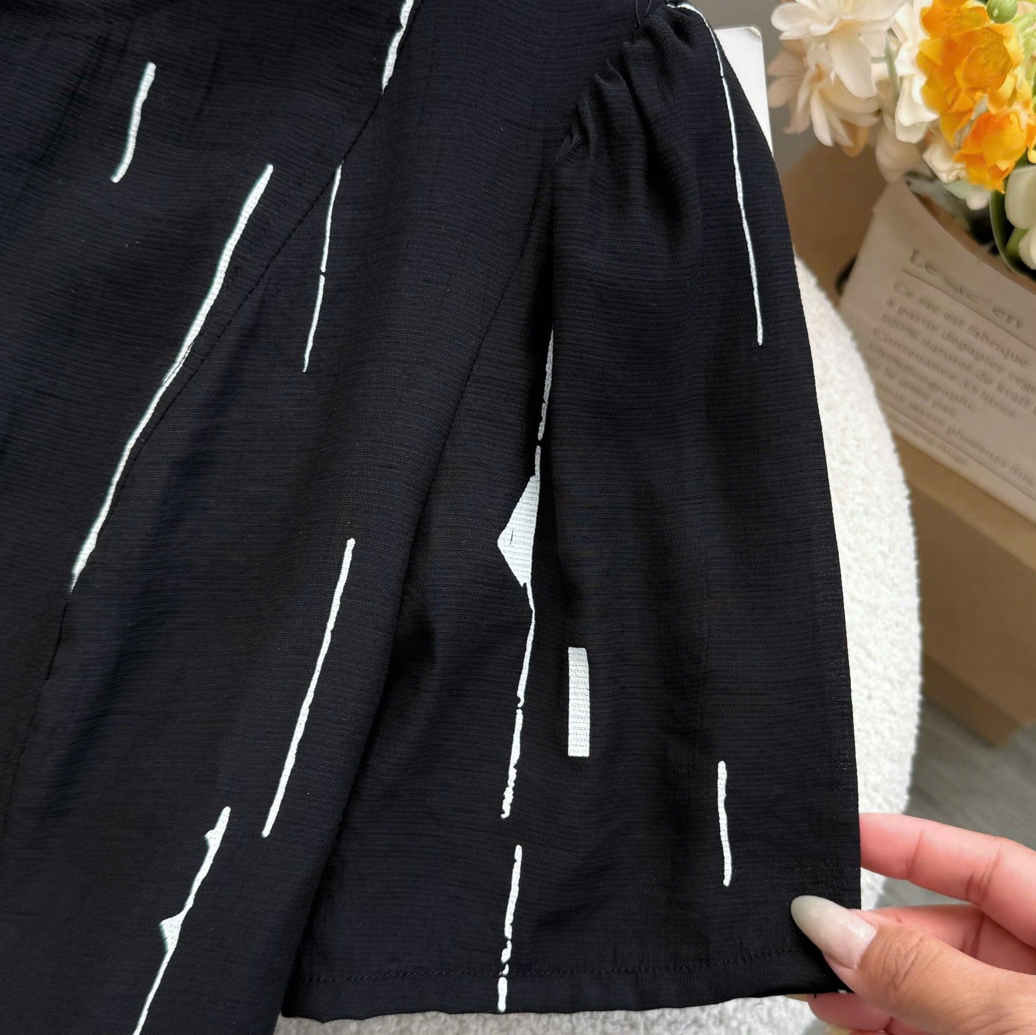 Đầm Thiết Kế Dáng Chữ A Tay Bồng Đi Tiệc TuTu Store Mã D1655