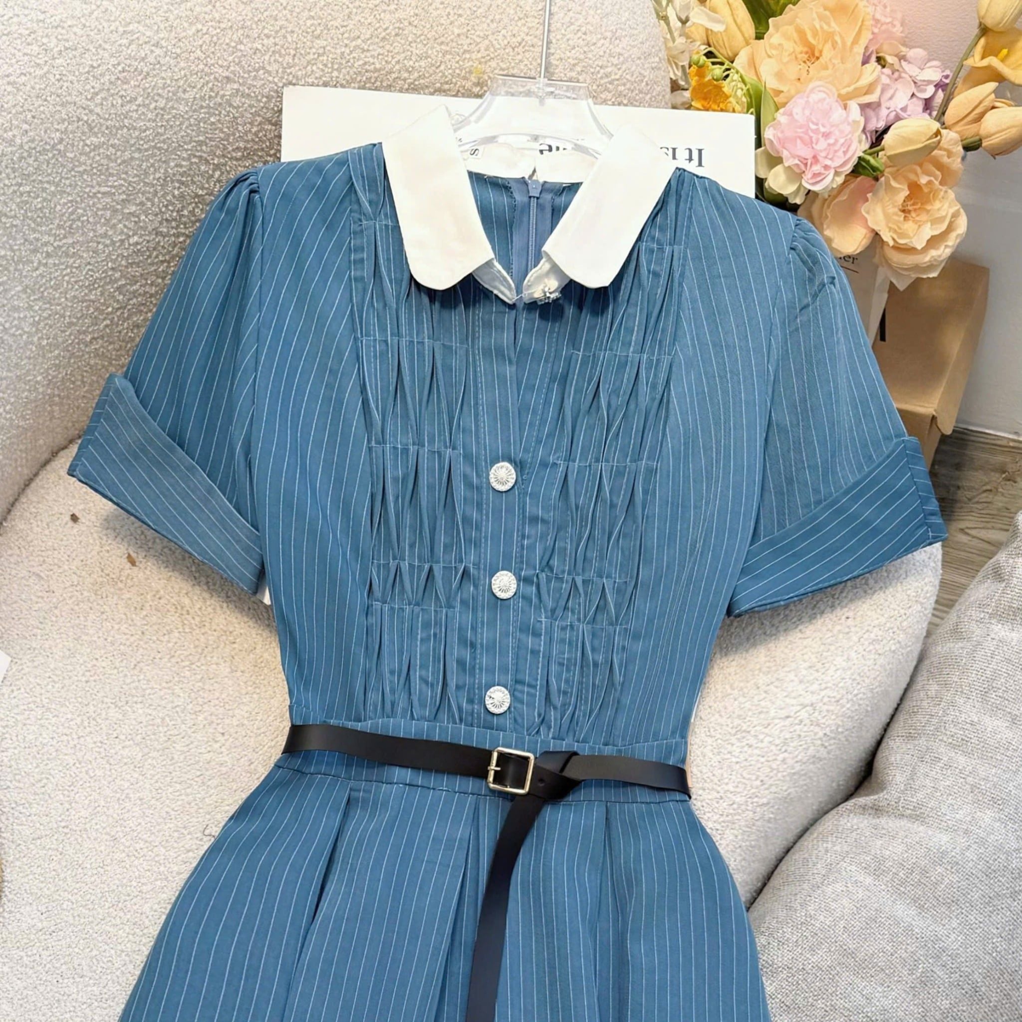 Đầm Thiết Kế Dáng Xòe Công Sở TuTu Store Mã D1658