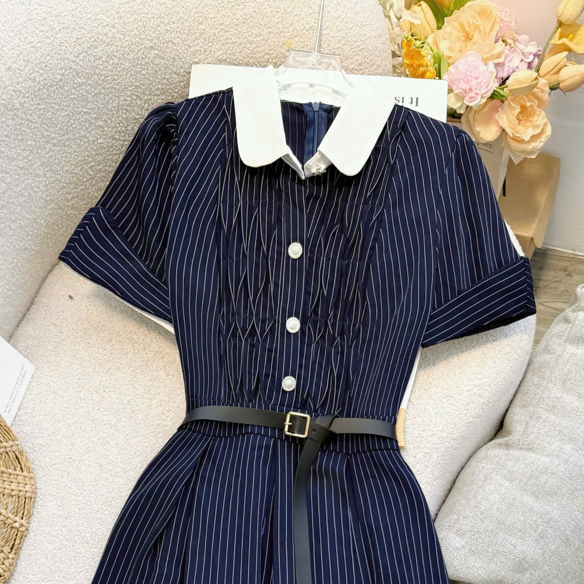 Đầm Thiết Kế Dáng Xòe Công Sở TuTu Store Mã D1658