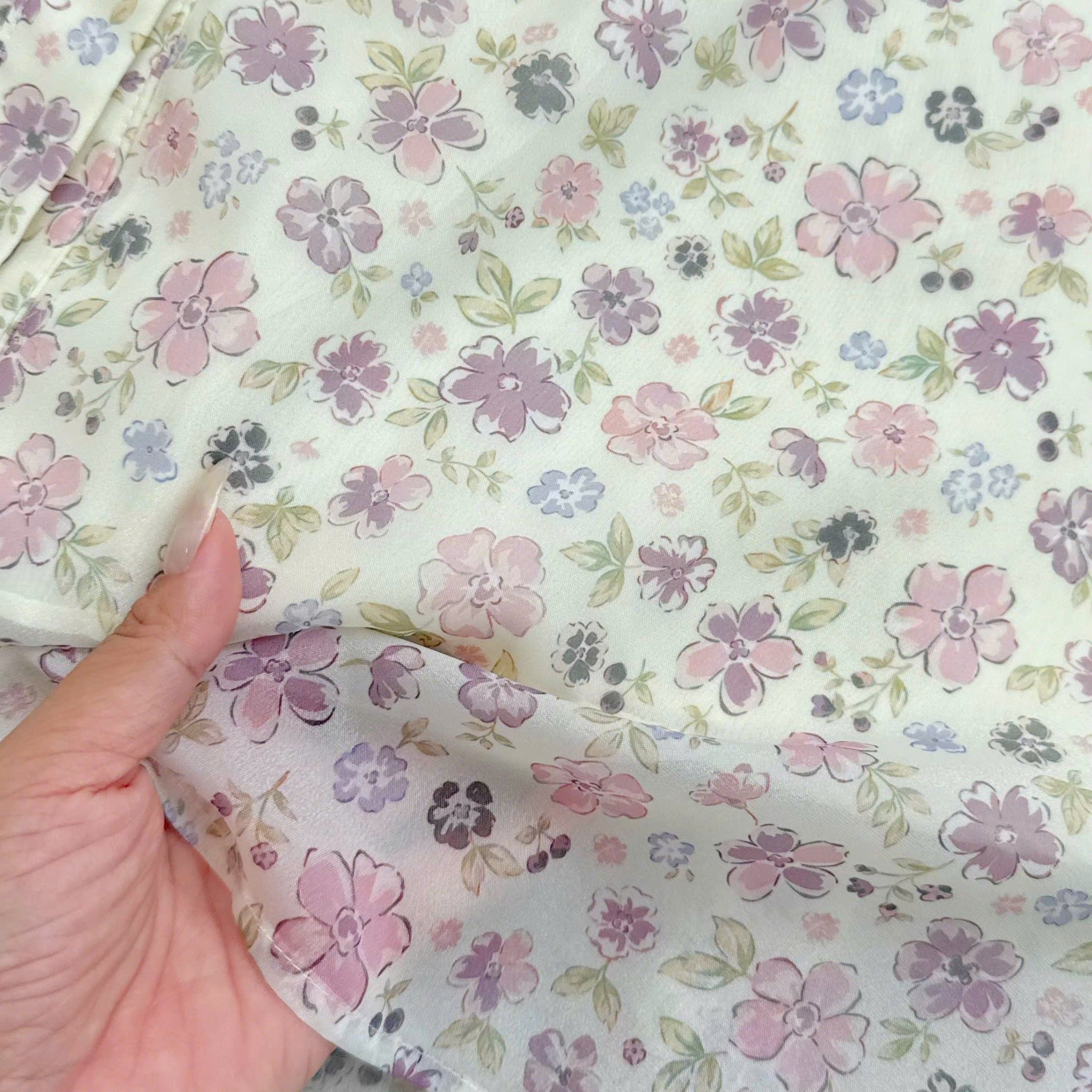 Đầm Thiết Kế Cổ V Dáng Dài Hoa Nhí Đi Chơi TuTu Store Mã D1667