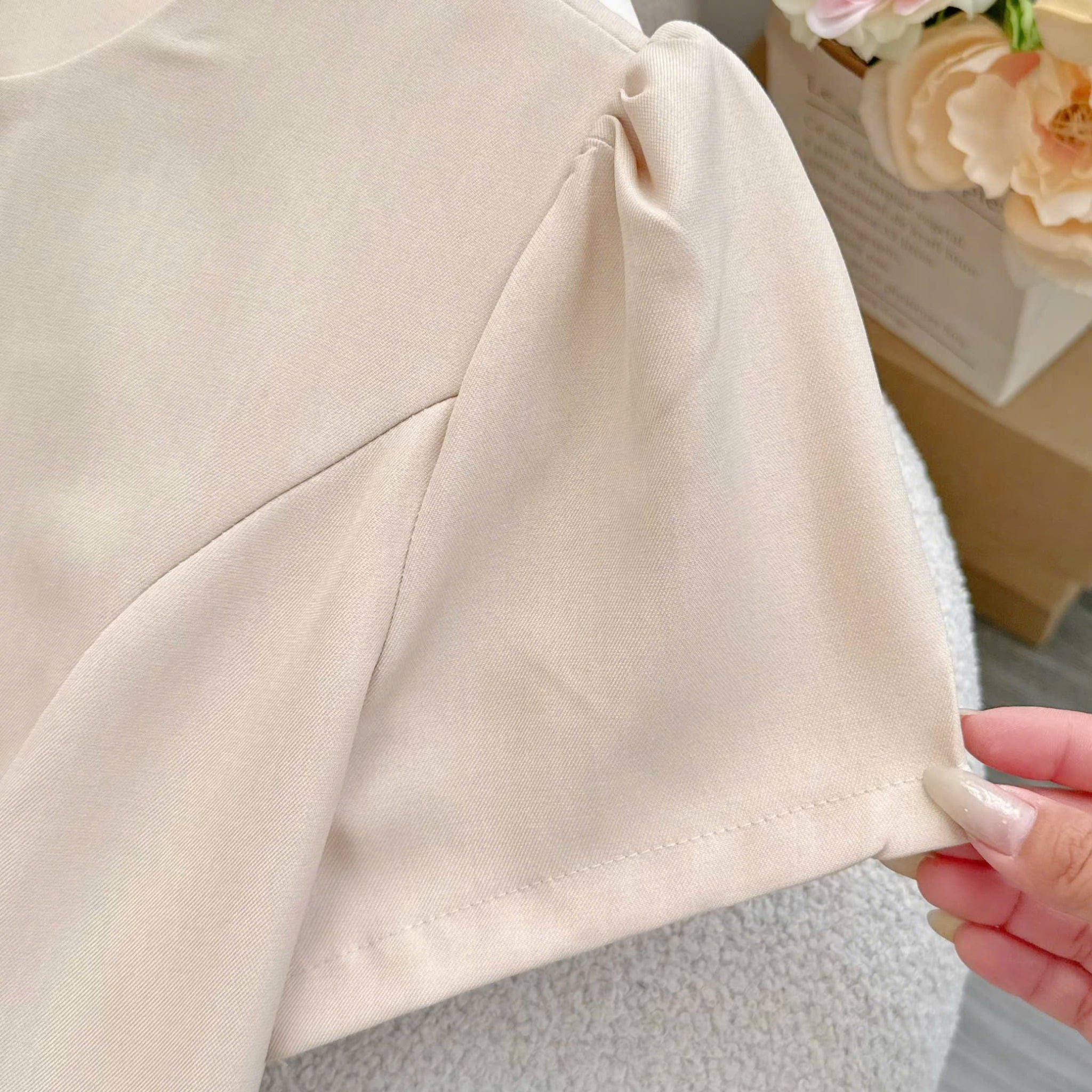 Đầm Thiết Kế Cổ Tròn Đính Nơ Đi Tiệc TuTu Store Mã D1663