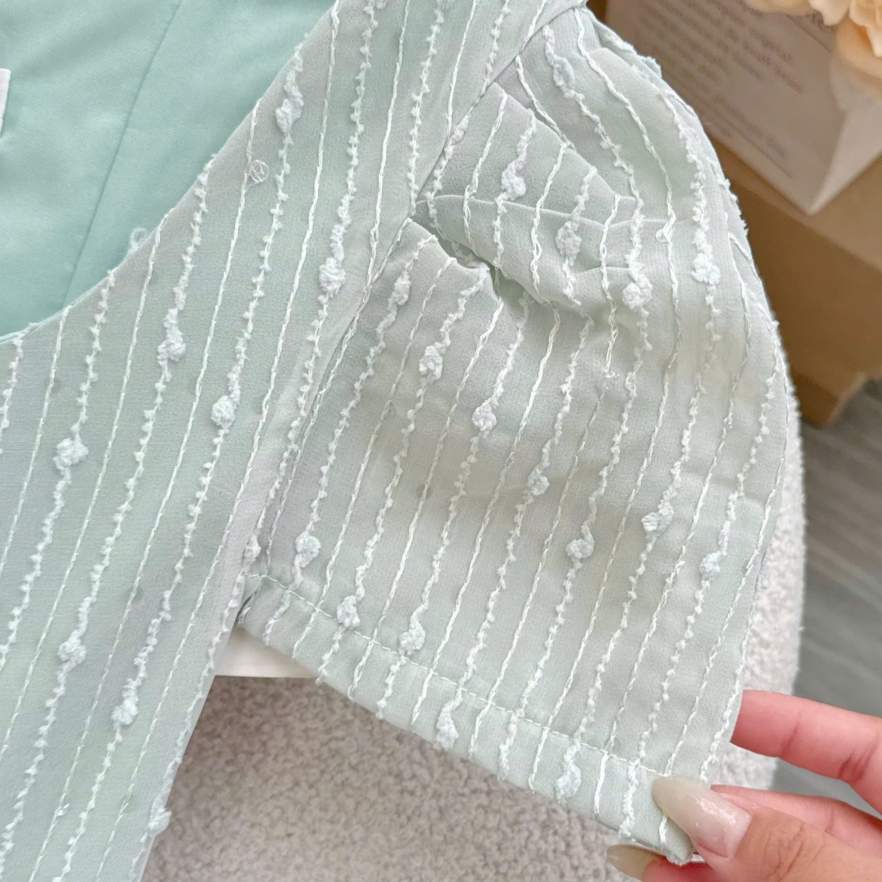 Đầm Thiết Kế Cổ Vuông Dáng Dài Đi Chơi TuTu Store Mã D1644