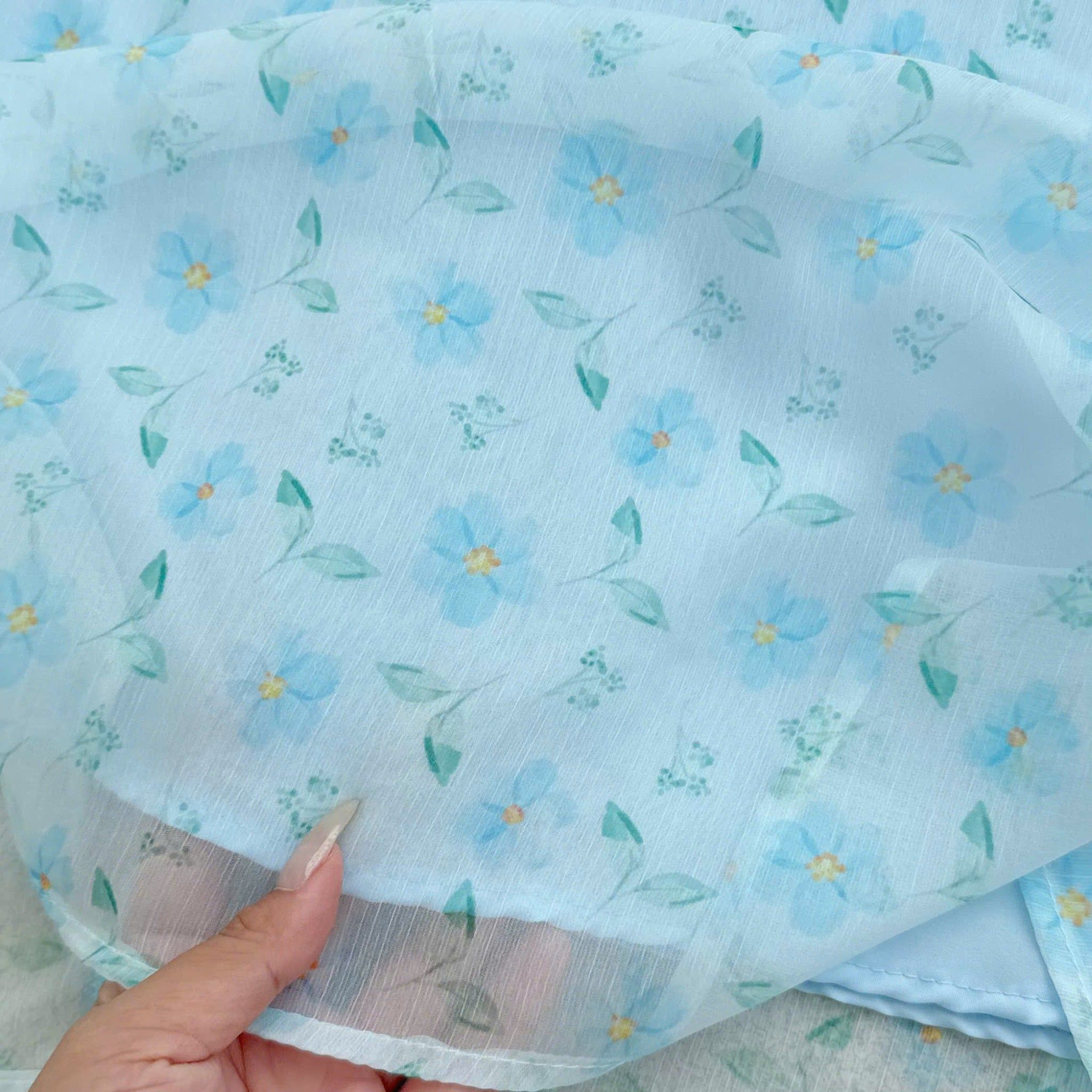 Đầm Thiết Kế Cổ V Dáng Dài Hoa Nhí Đi Chơi TuTu Store Mã D1670