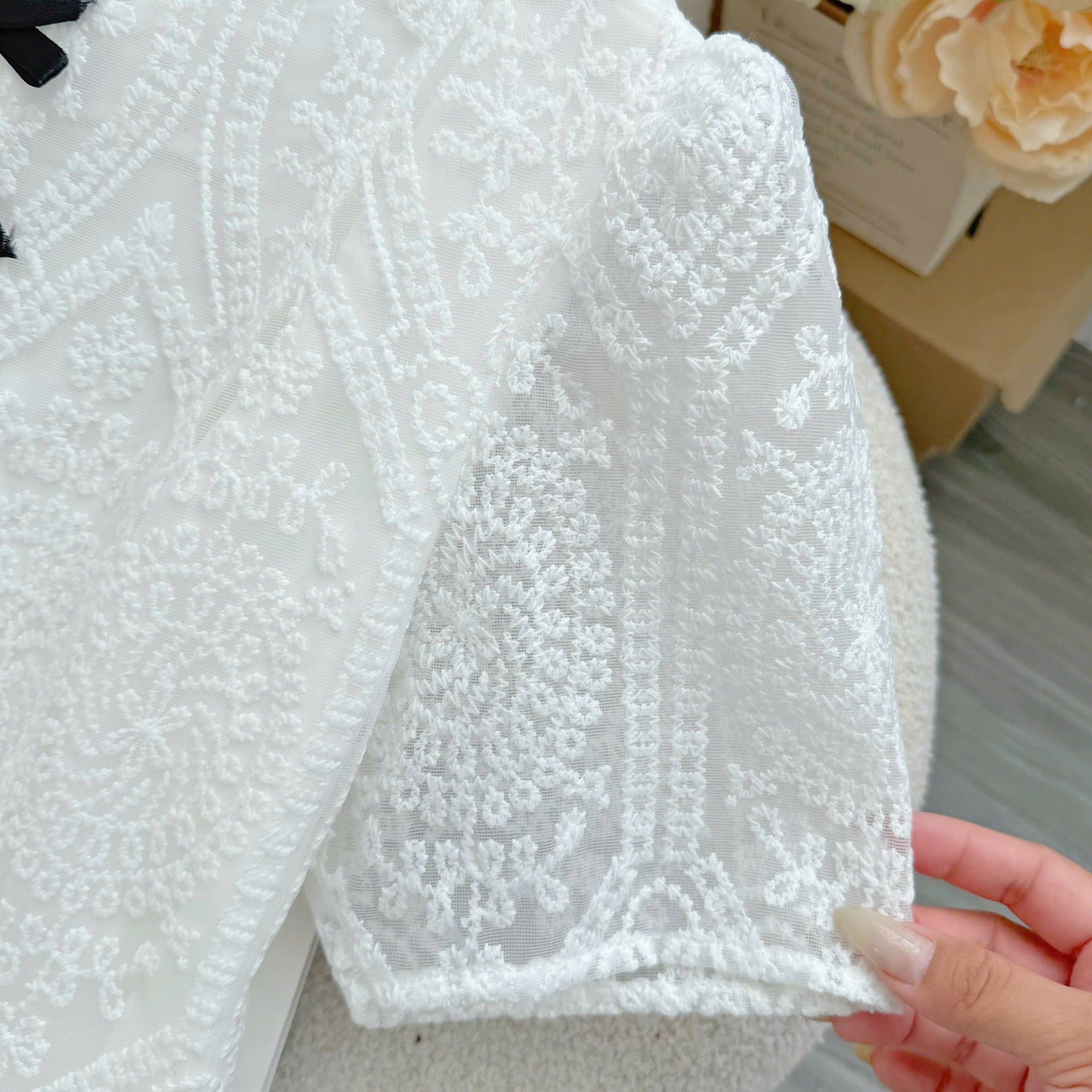 Đầm Thiết Kế Cổ Tròn Đính Nơ Thanh Lịch Đi Tiệc TuTu Store Mã D1661