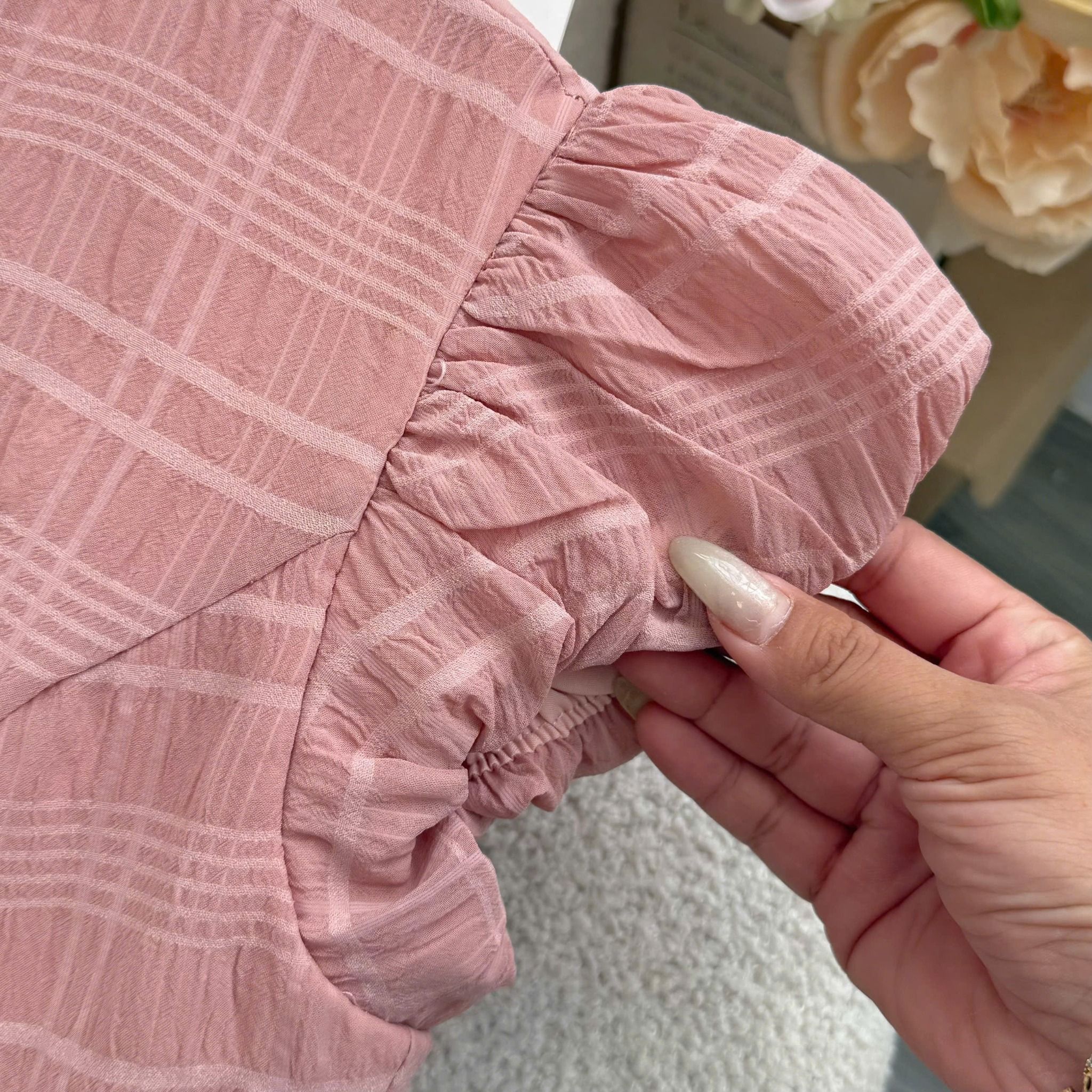 Đầm Thiết Kế Cổ V Dáng Xòe Đi Chơi TuTu Store Mã D1659