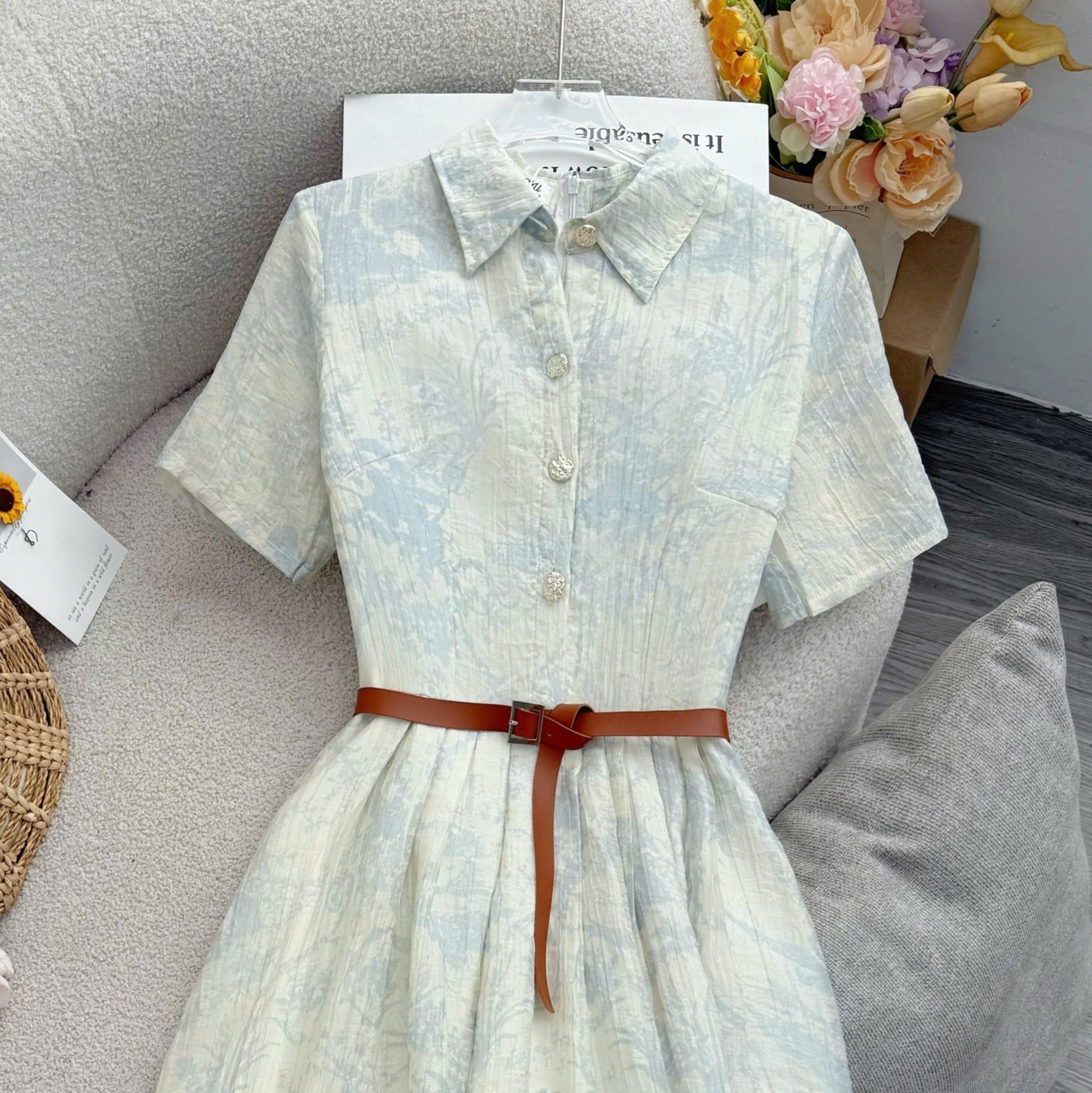 Váy Tơ Xốp Thiết Kế TuTu Store - Mã D738