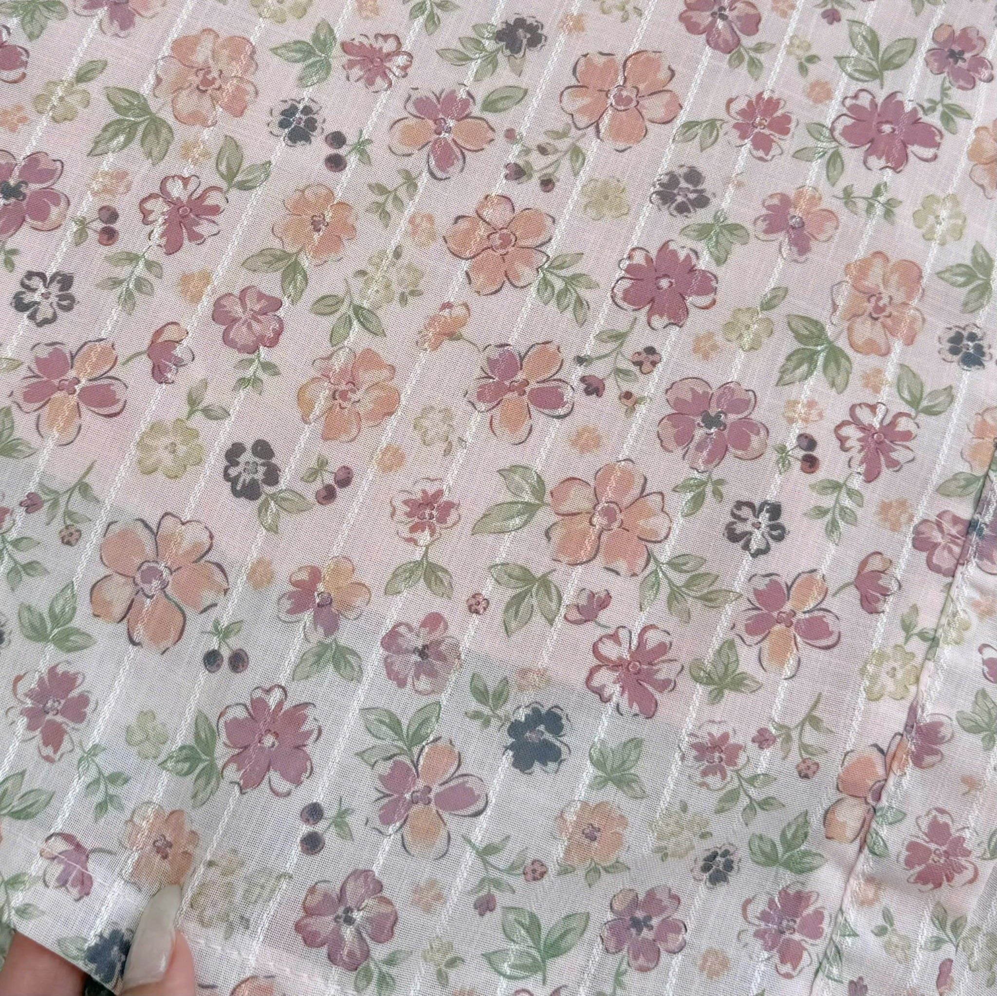 Đầm Thiết Kế Cổ V Dáng Dài Hoa Nhí Đi Chơi TuTu Store Mã D1676