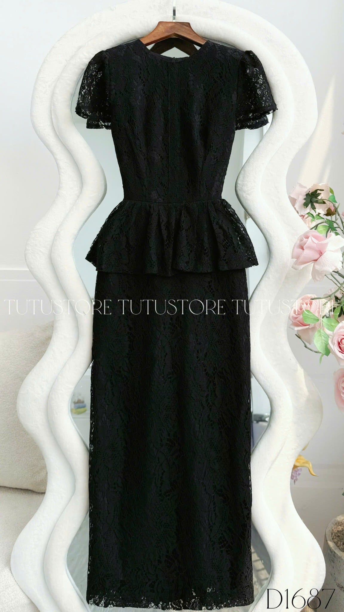 Đầm Ren Thiết Kế Dáng Dài Sang Trọng Đi Tiệc TuTu Store Mã D1687