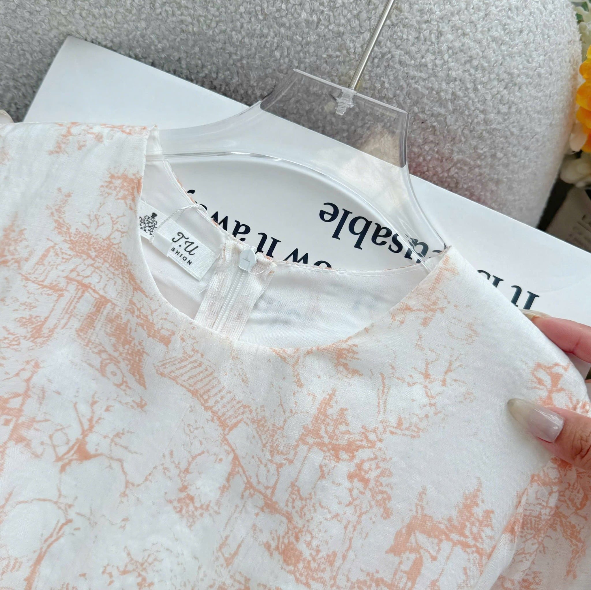 Đầm Thiết Kế Cổ Tròn Dáng Xòe Nhẹ Nhàng Đi Chơi TuTu Store Mã D1694