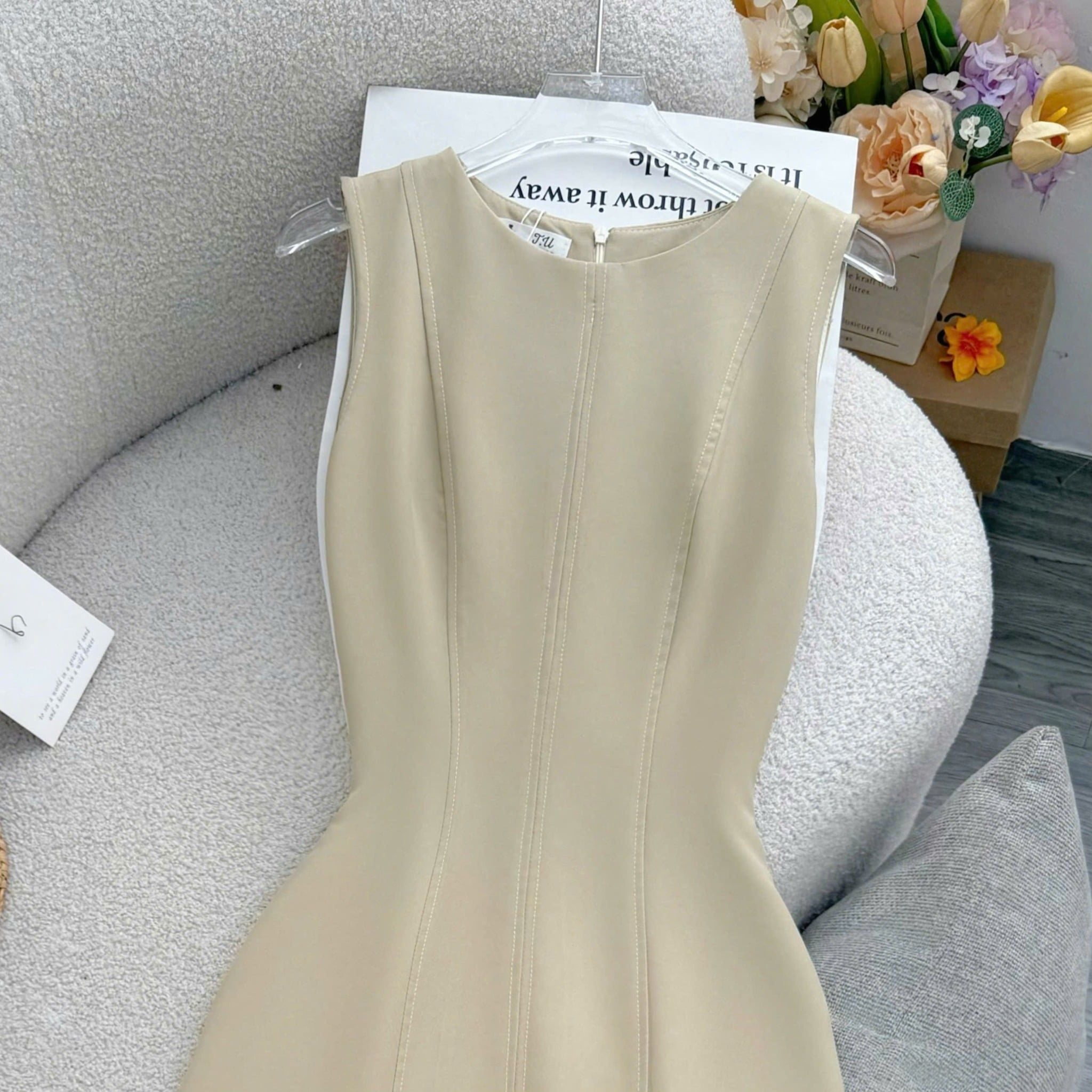 Đầm Thiết Kế Dáng Dài Thanh Lịch Đi Tiệc TuTu Store Mã D1701