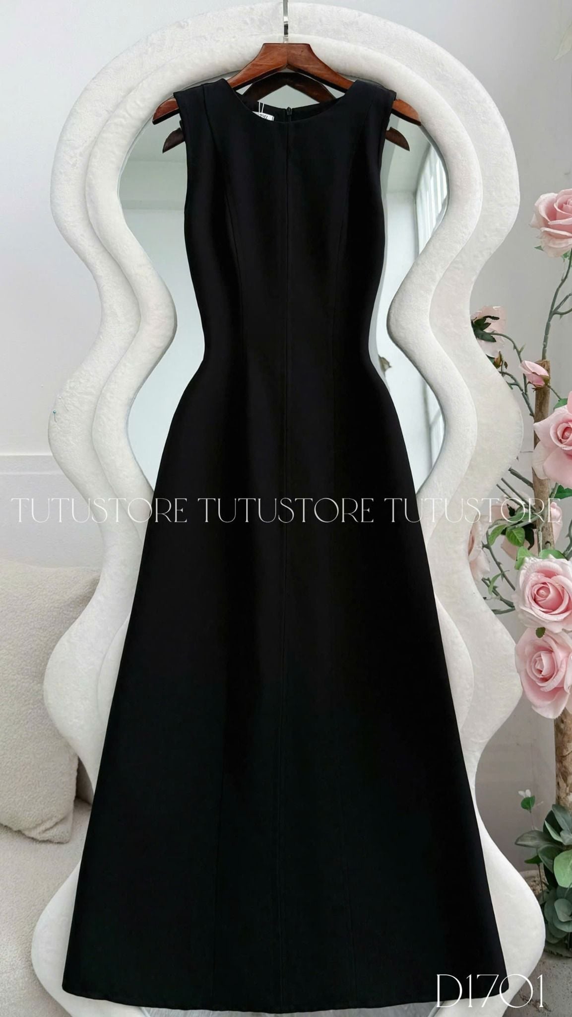Đầm Thiết Kế Dáng Dài Thanh Lịch Đi Tiệc TuTu Store Mã D1701