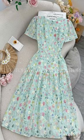 Đầm Kate Thêu Thiết Kế TuTu Store Phù Hợp Đi Chơi Dành Cho Nữ - Mã D1322