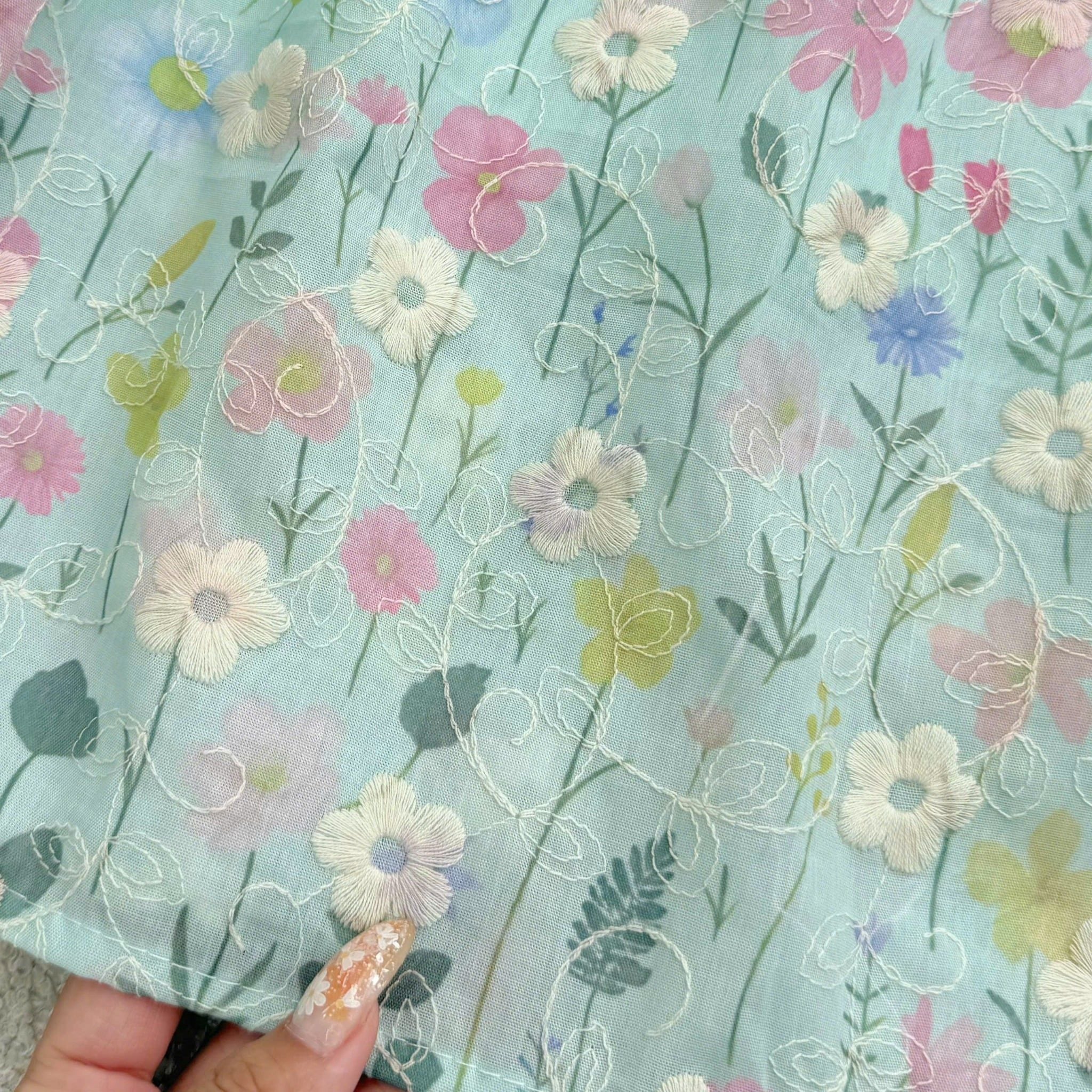 Đầm Kate Thêu Thiết Kế TuTu Store Phù Hợp Đi Chơi Dành Cho Nữ - Mã D1322