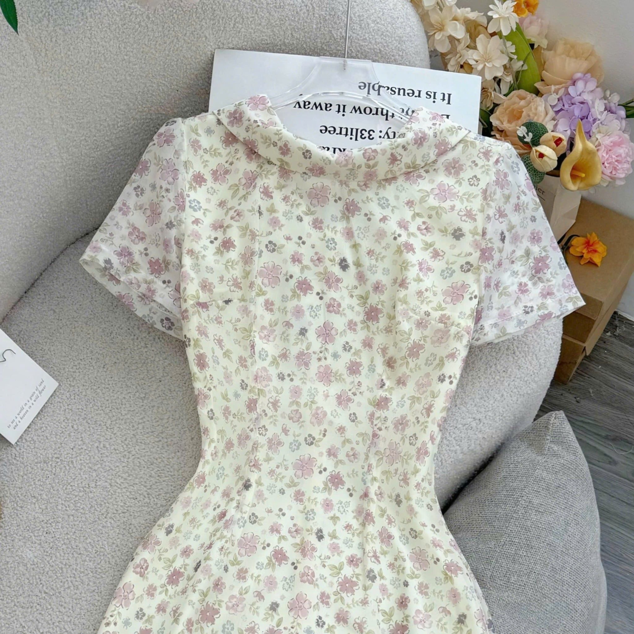 Đầm Thiết Kế Cổ Ngược Dáng Dài Đi Chơi TuTu Store Mã D1716