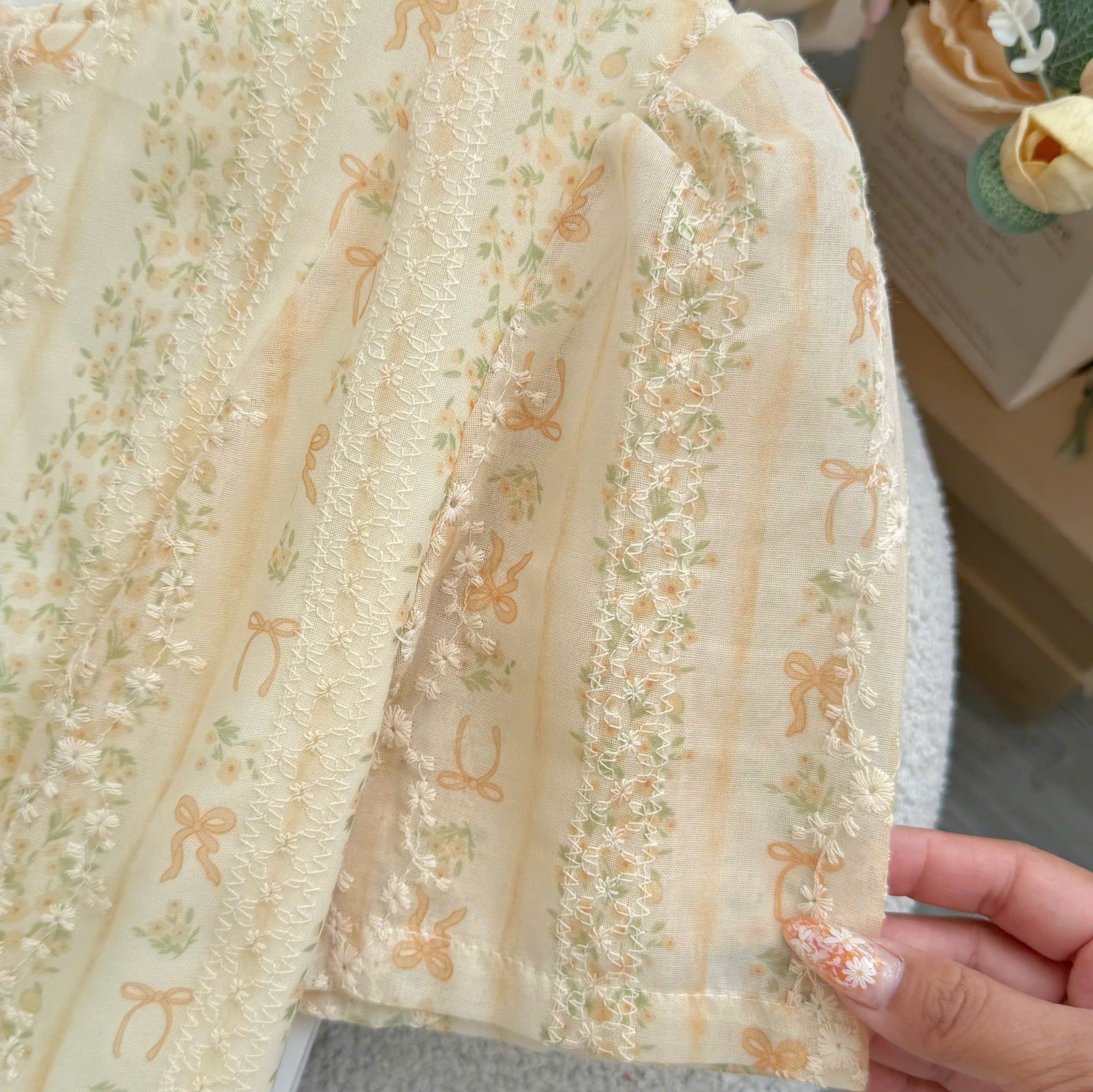 Đầm Thiết Kế Cổ Tròn Dáng Xòe Đi Chơi TuTu Store Mã D1718