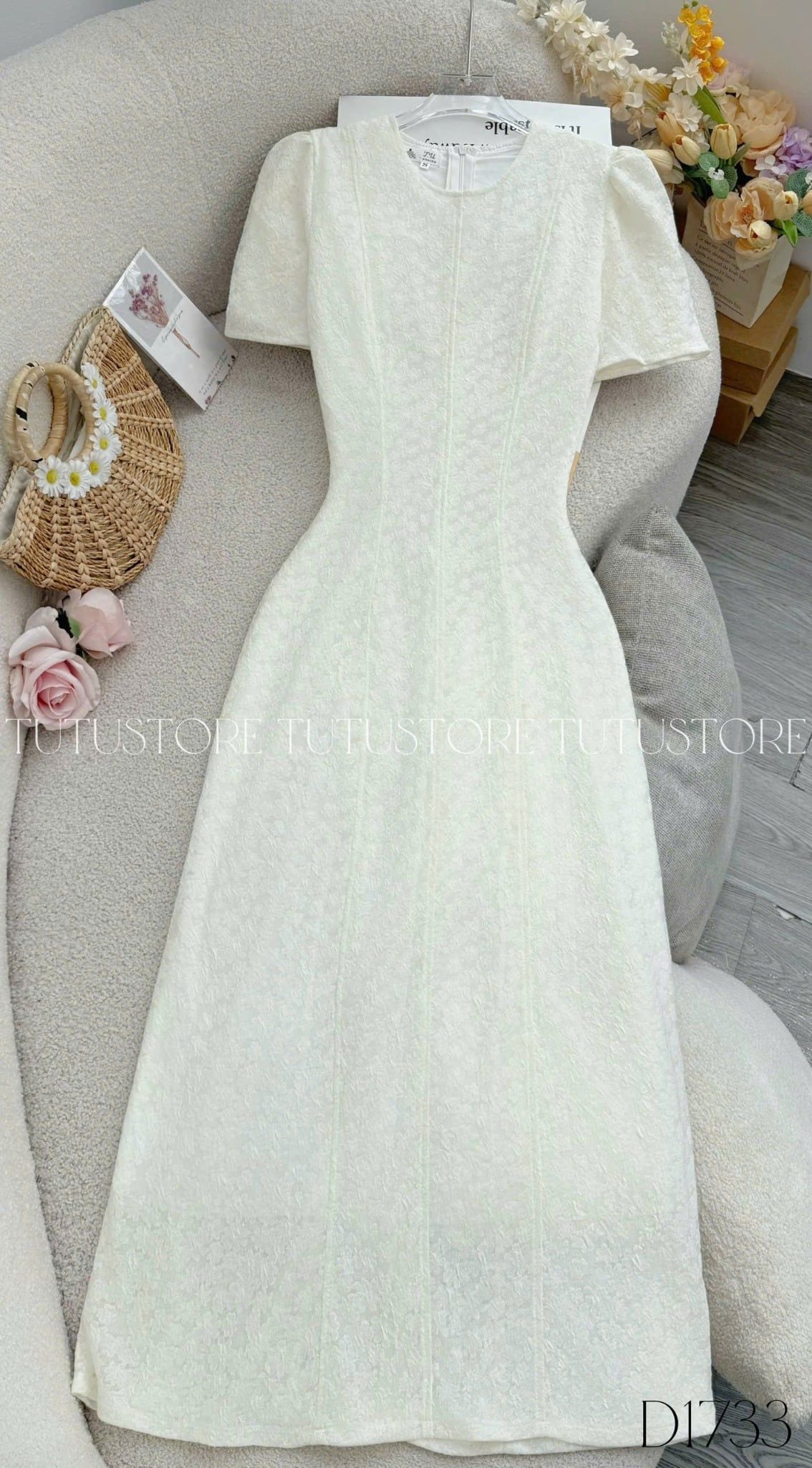 Đầm Thiết Kế Dáng A Tôn Dáng Đi Tiệc TuTu Store Mã D1733