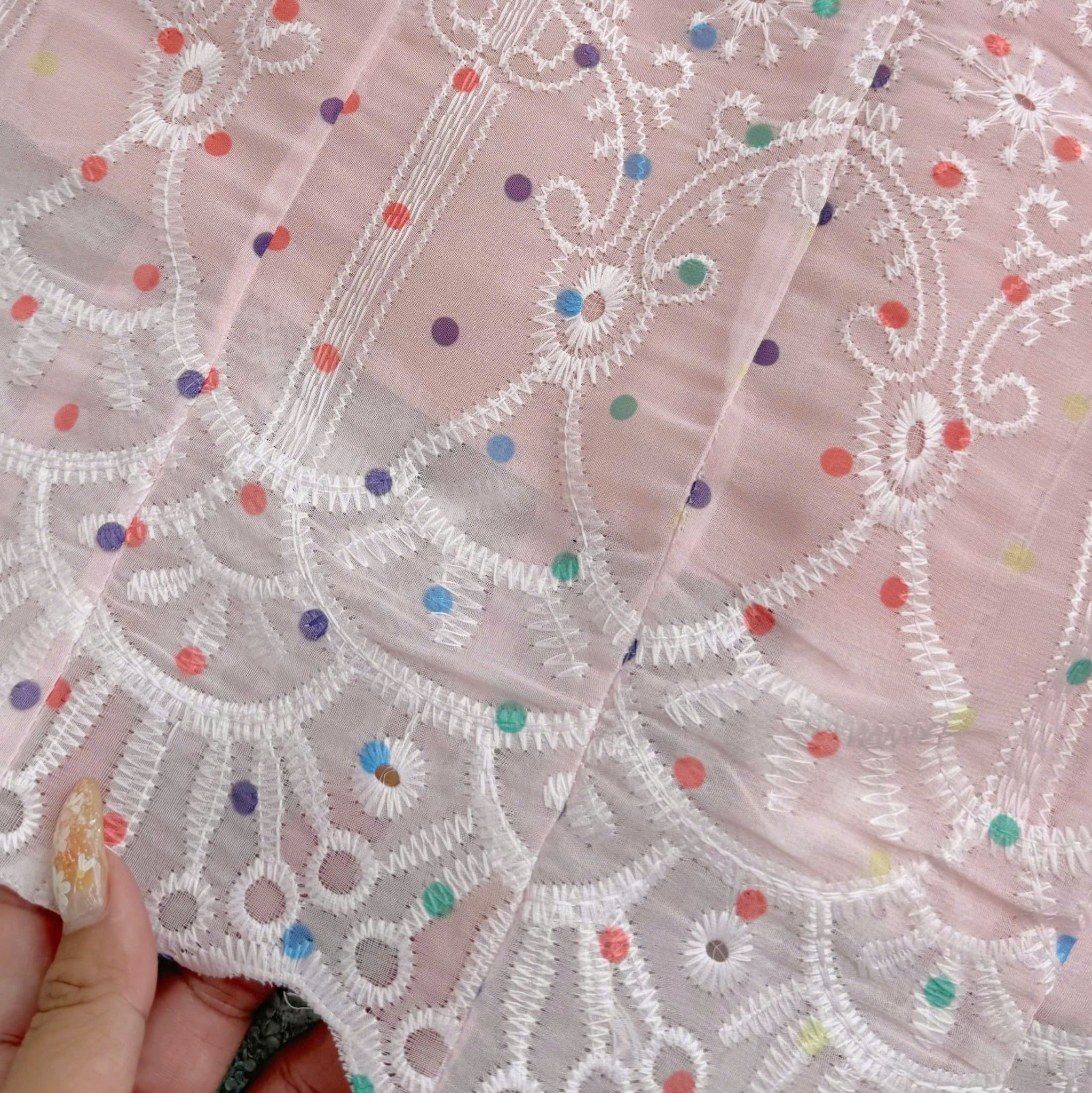 Đầm Thiết Kế Dáng A Chấm Bi Nhẹ Nhàng Đi Chơi TuTu Store Mã D1725