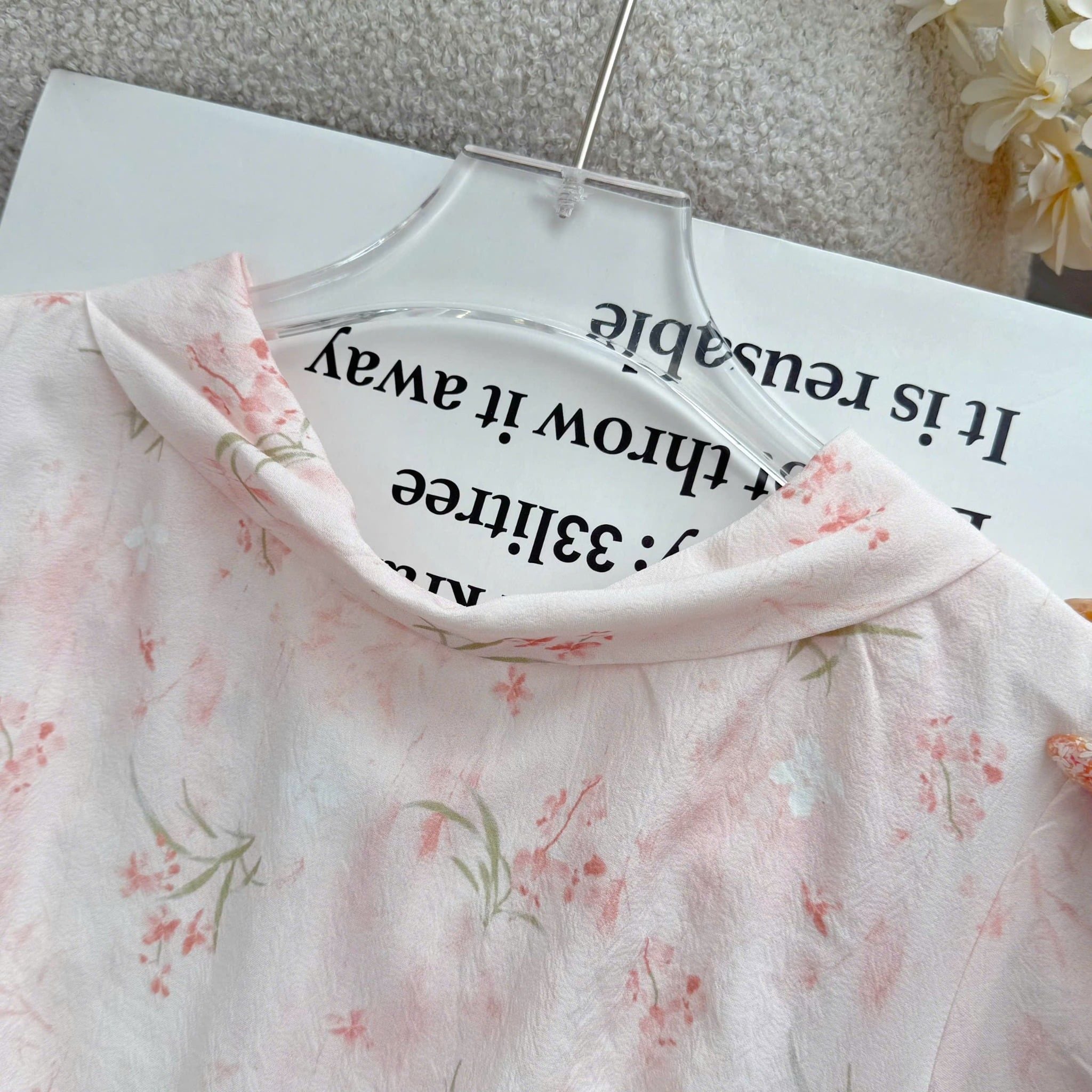 Đầm Hoa Thiết Kế Cổ Tròn Dáng Xòe Thanh Nhã Đi Chơi TuTu Store Mã D1726