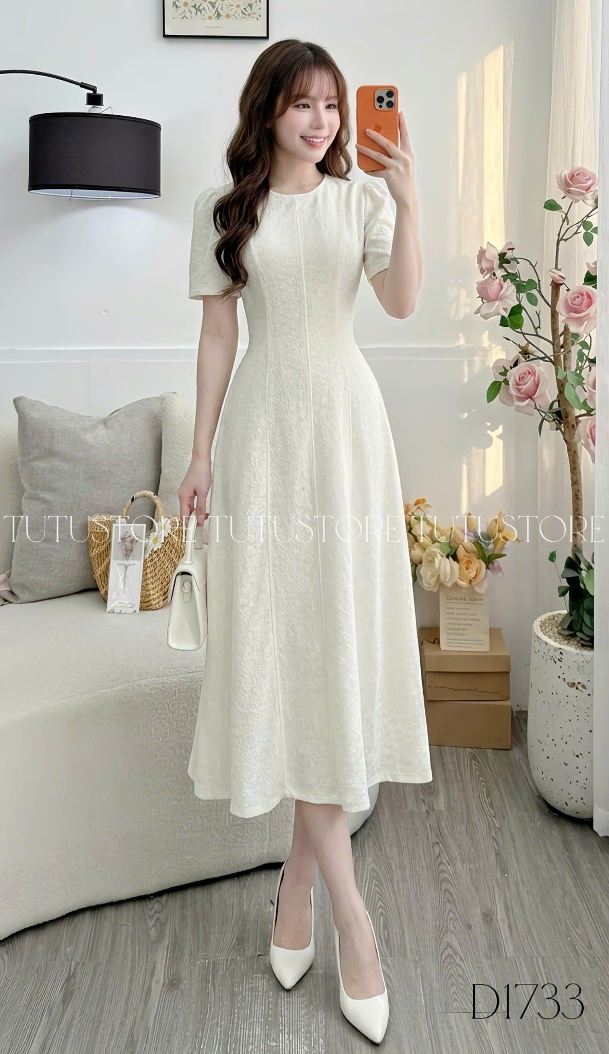 Đầm Thiết Kế Dáng A Tôn Dáng Đi Tiệc TuTu Store Mã D1733
