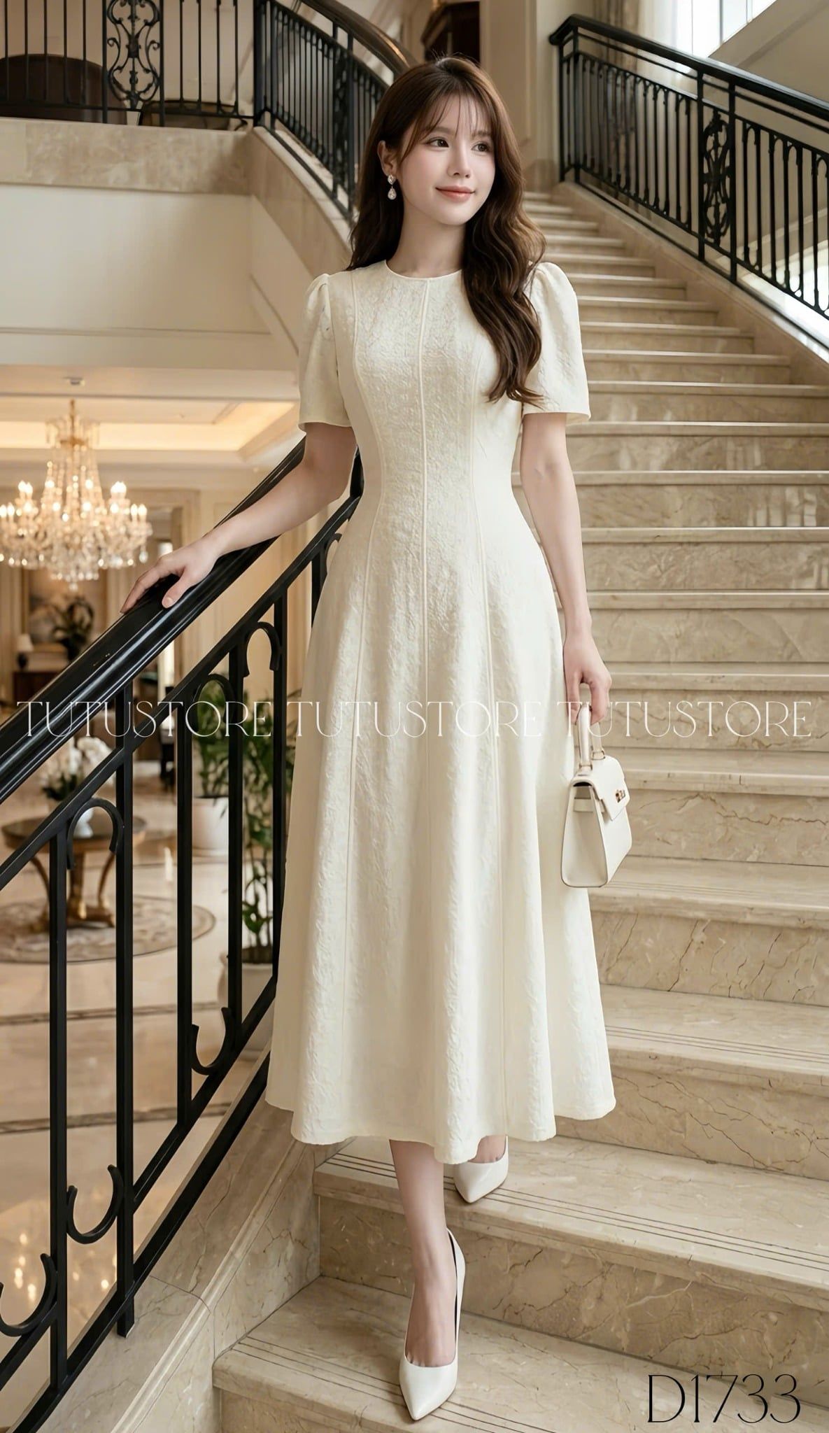 Đầm Thiết Kế Dáng A Tôn Dáng Đi Tiệc TuTu Store Mã D1733