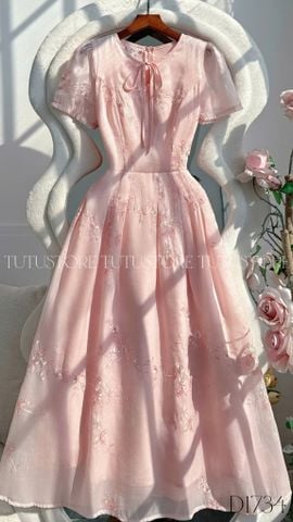 Đầm Thiết Kế Dáng Xòe Nhẹ Nhàng Đi Chơi TuTu Store Mã D1734