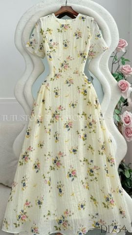 Đầm Thiết Kế Cổ Tròn Dáng Xòe Đi Chơi TuTu Store Mã D1754