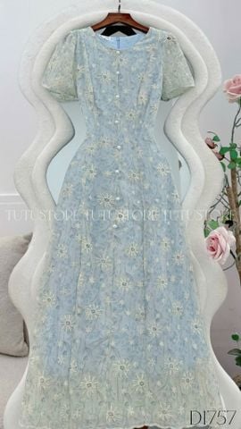 Đầm Thiết Kế Chữ A Dáng Dài Đi Chơi TuTu Store Mã D1757