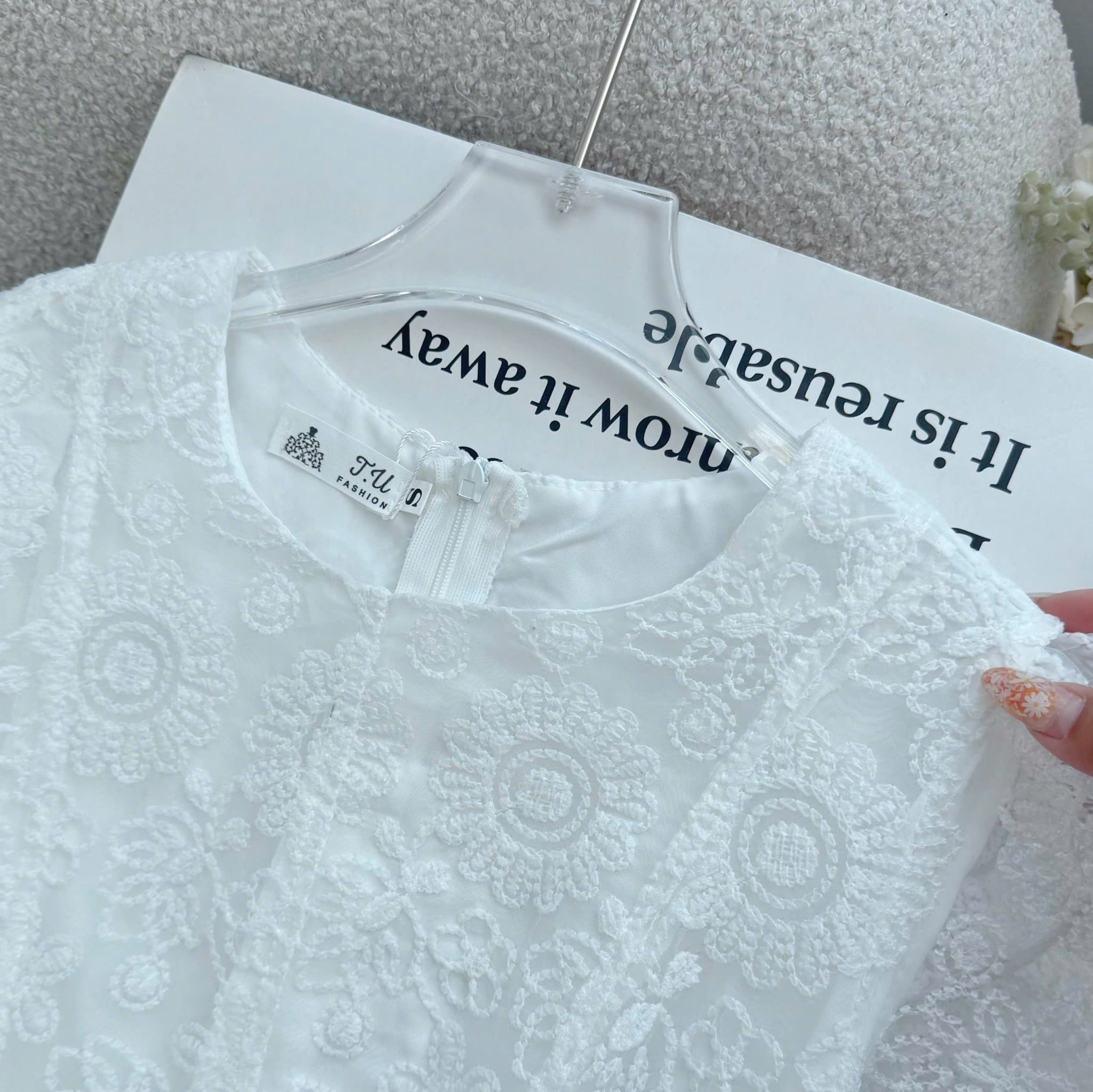 Đầm Ren Thiết Kế Form A Dài Thanh Lịch Đi Tiệc TuTu Store Mã D1752