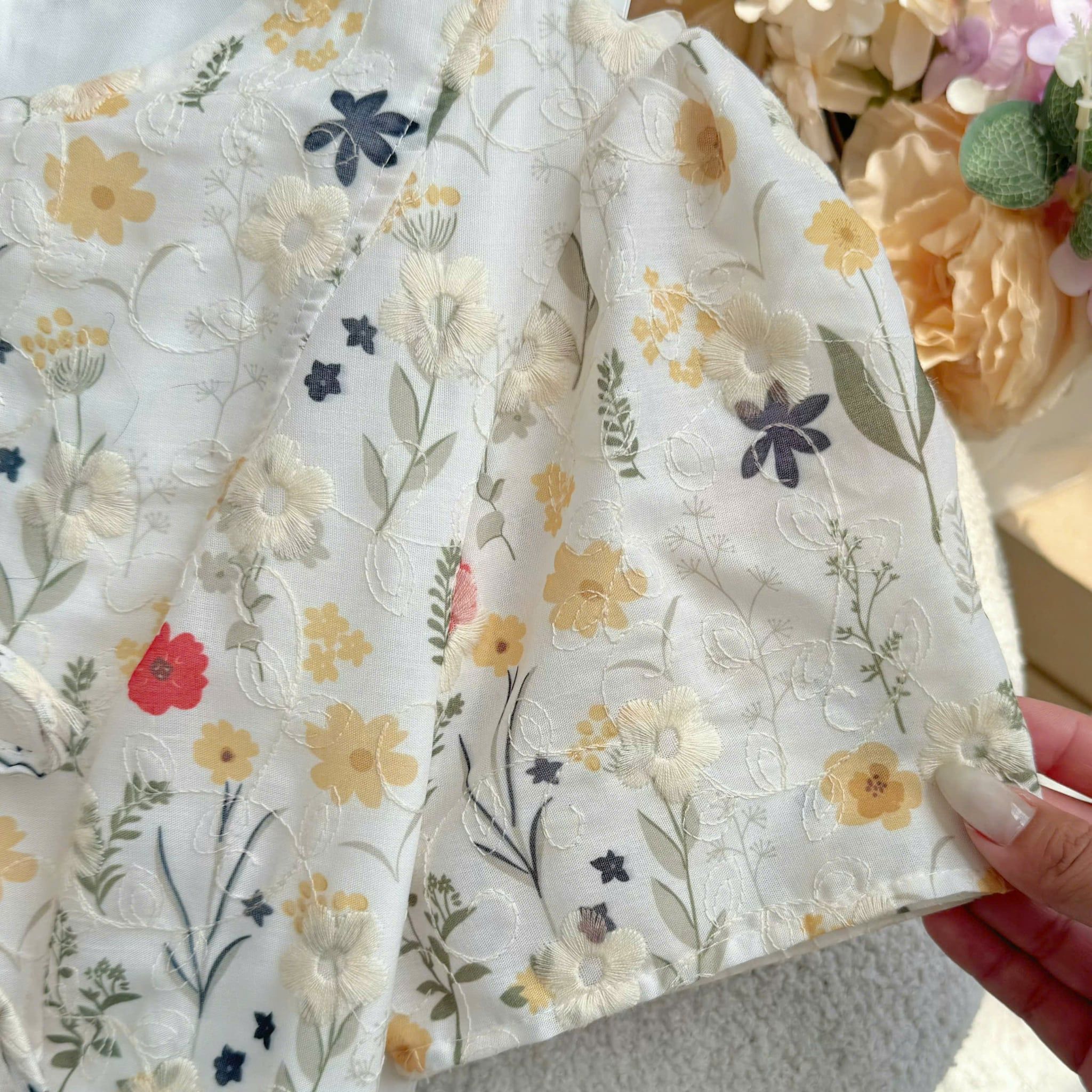 Đầm Thiết Kế Cổ V Thắt Nơ Form A Dài Thanh Lịch Đi Chơi TuTu Store Mã D1769