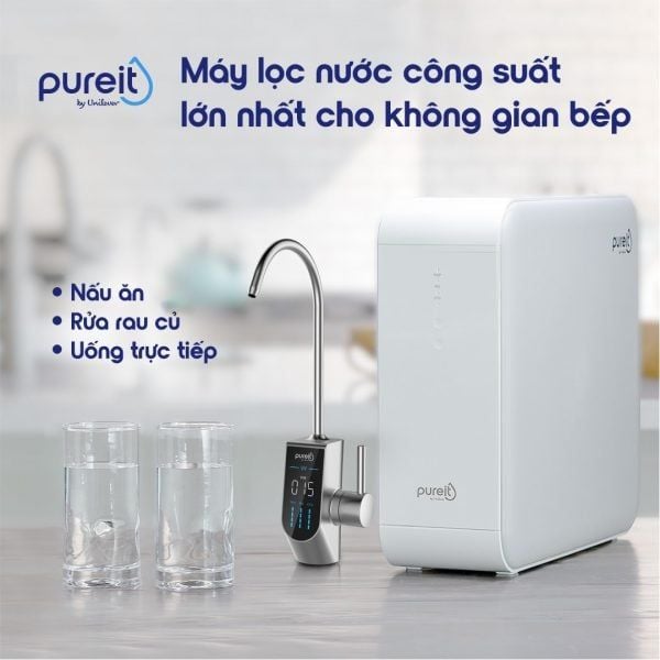  Máy lọc nước Âm tủ bếp Delica UR5640 UR5840 