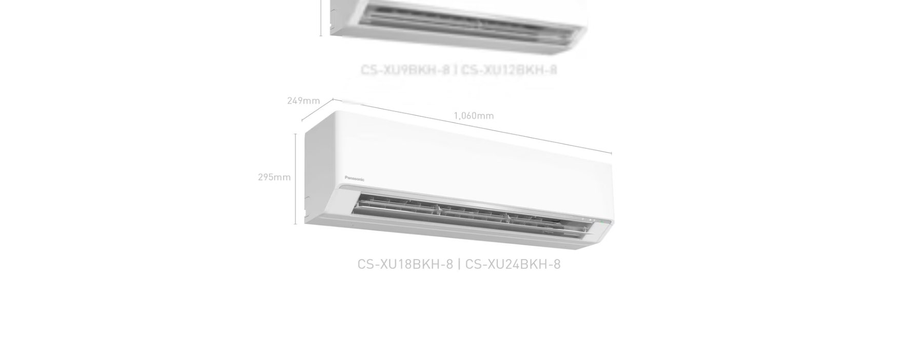  PANASONIC NanoX CU/CS-XU9BKH-8/XU9BKH-8/XU12BKH-8/XU18BKH-8/XU24BKH-8 1 CHIỀU INVERTER GAS R32 - WIFI 