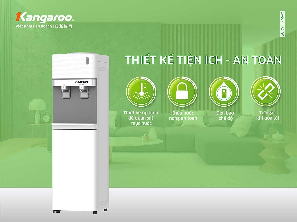  Máy làm nóng lạnh nước uống Kangaroo KG35A2 