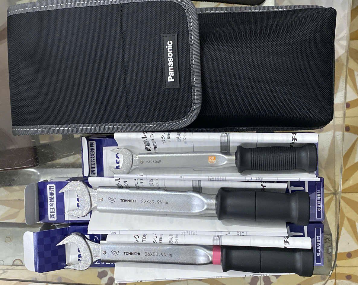  Bộ dụng cụ cờ lê lực điều hòa máy lạnh TASCO TA771L TA771H TA771B - Nhật Bản 