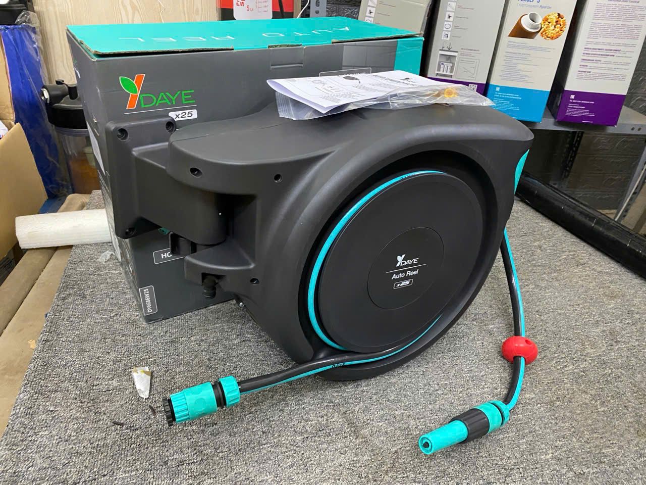  Rulo vòi tưới cây tự thu Unigawa 10m DAYE 15-25m 