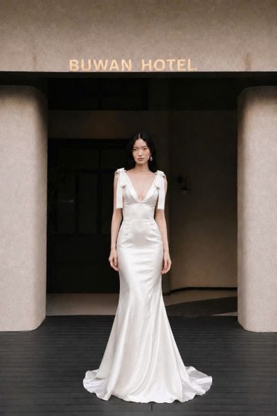  Lys - Đầm Dáng Đuôi Cá Thiết Kế Cao Cấp 
