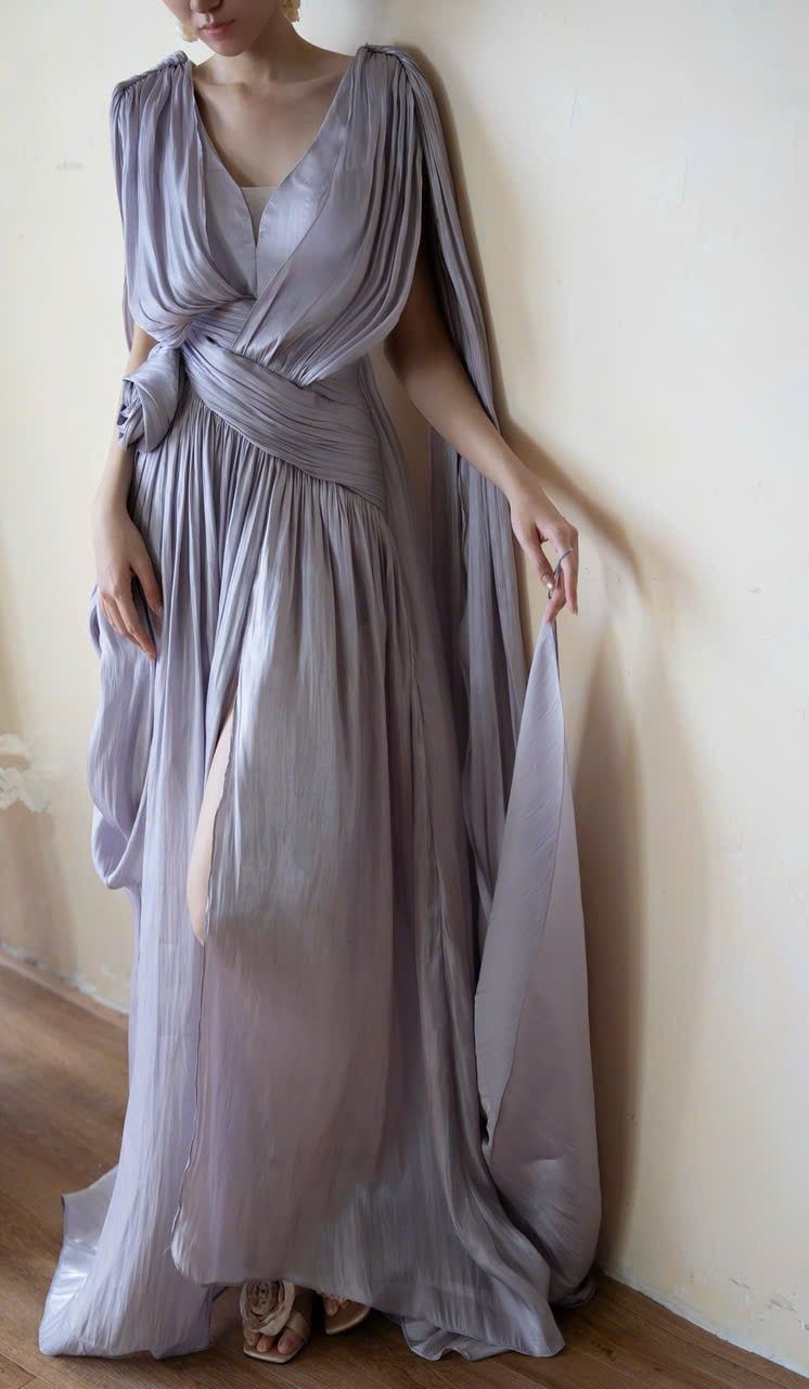  Calypso Dress - Đầm Thiết Kế Nhấn Eo Hoa Hồng 
