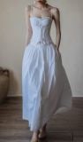  Luna Set - Set Áo Corset Dây Phối Và Chân Váy Thiết Kế 