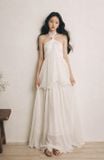  Aveline dress - Đầm Cổ Yếm Hở Lưng Thiết Kế 