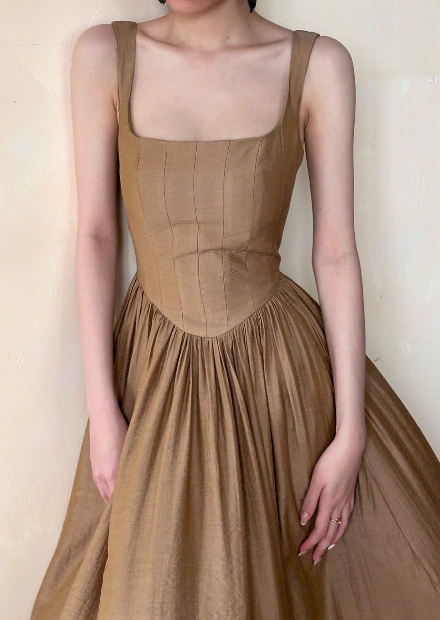  Elizabeth Dress - Đầm Corset Cổ Điển Hai Dây D0124 