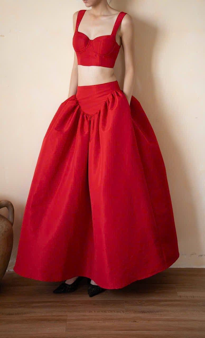  Scarlet Set - Set Áo Corset Và Chân Váy 