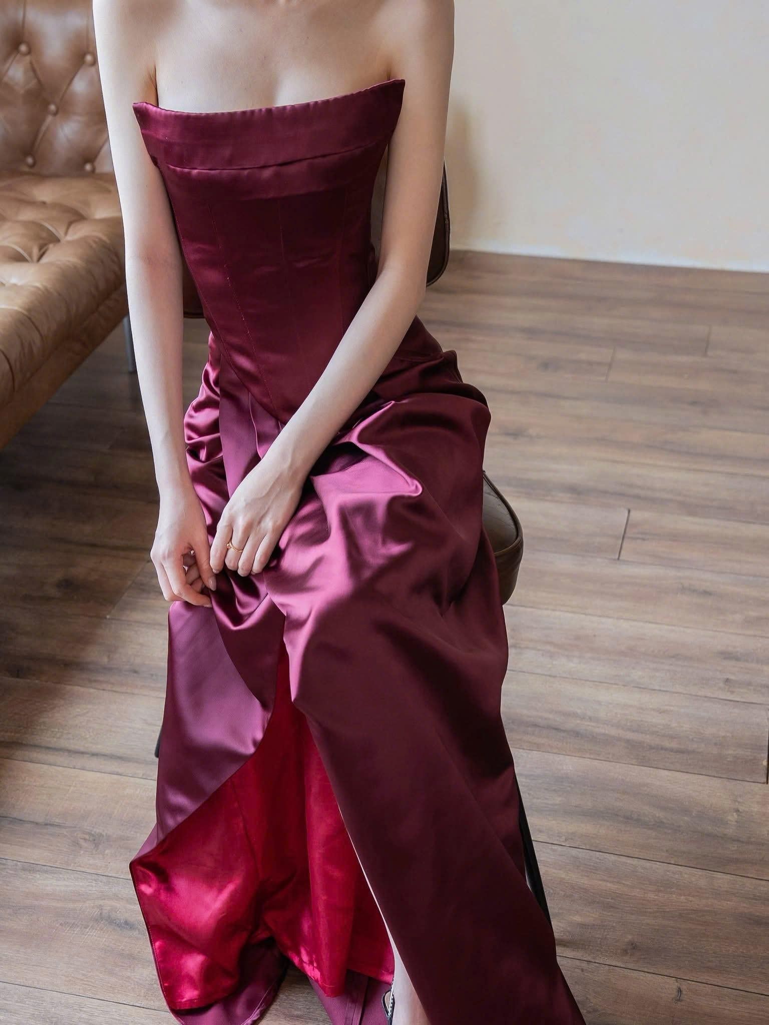  Garnet Set - Set Chân Váy Và Corset Thiết Kế 