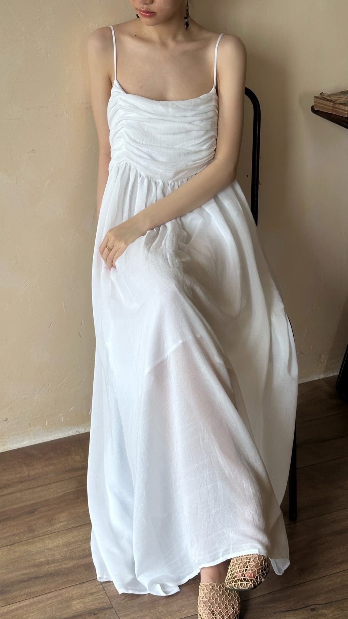  Radiant Dress - Đầm 2 Dây Nhún Ngực L35 