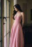  Brigitte Dress - Đầm Corset Hoa Hồng D0129 