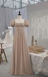  Audrey Dress - Đầm Thiết Kế Tay Bồng 