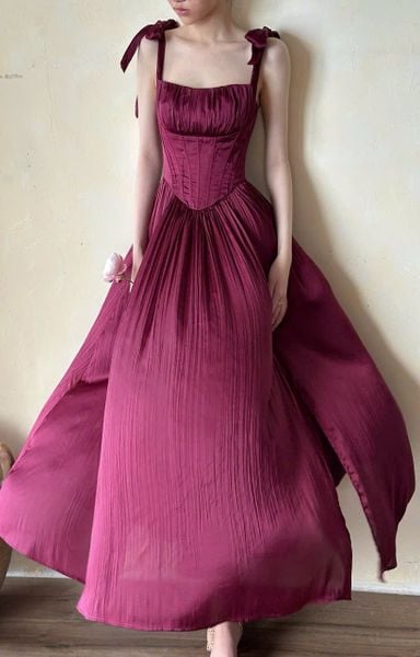  Delilah Dress - Đầm Corset Dập Ly D0130 