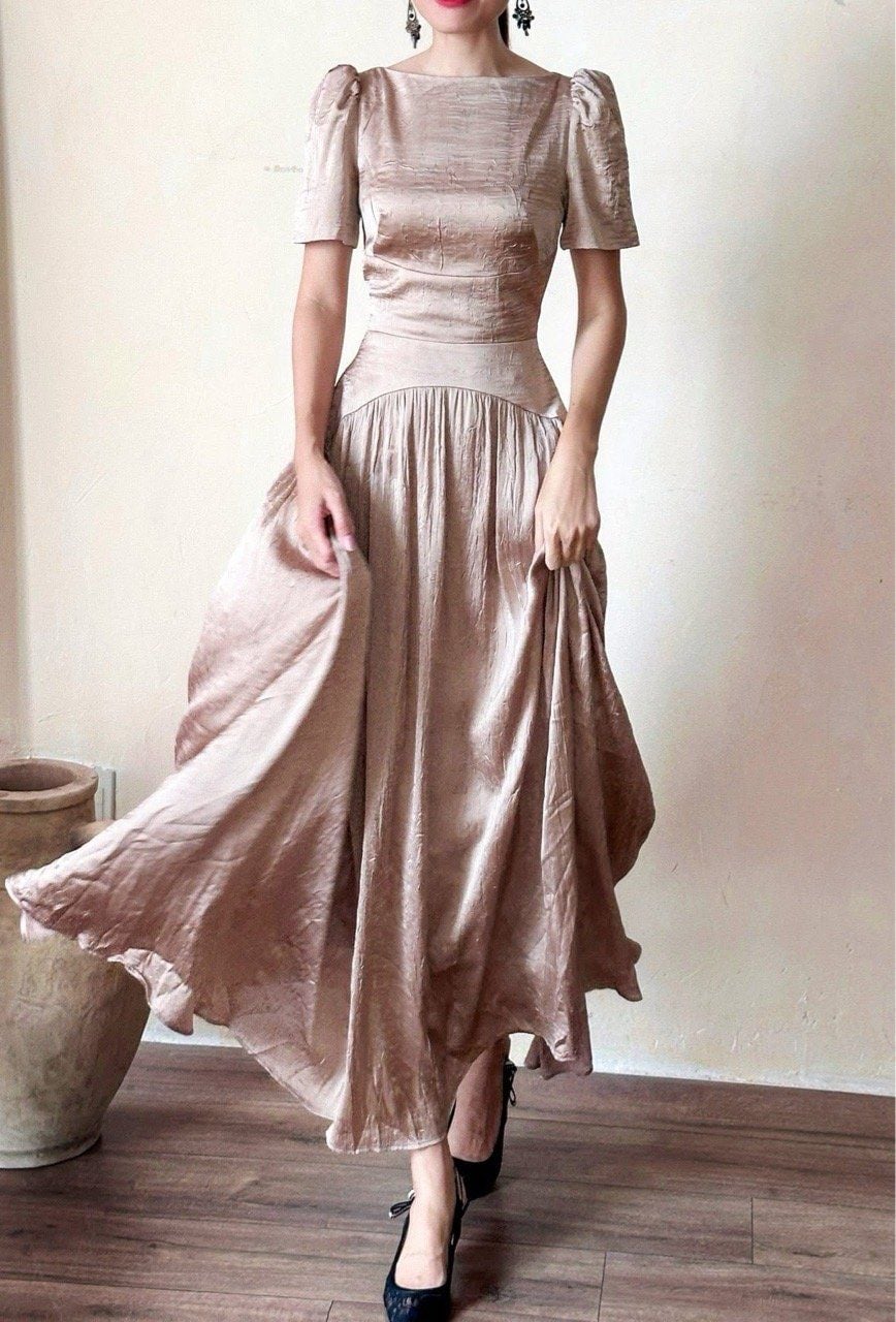  Charlotte Dress - Đầm Thiết Kế Có Tay D0126 