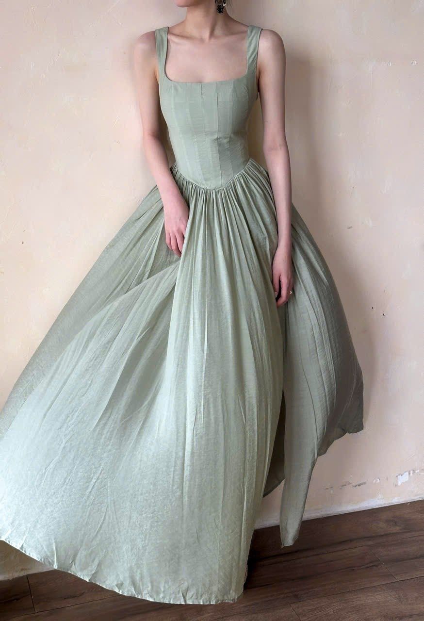  Elizabeth Dress - Đầm Corset Cổ Điển Hai Dây D0124 