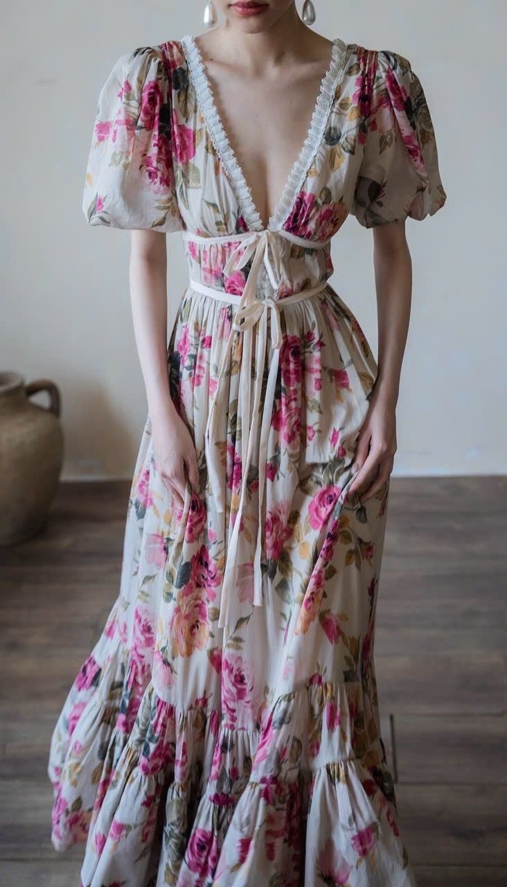  Elia Dress - Đầm Corset Vintage Thiết Kế D0173 