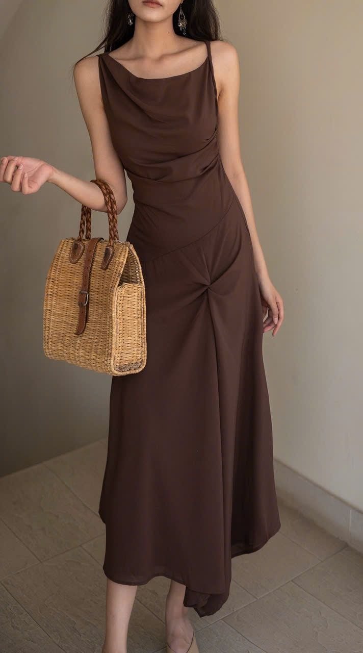  Lafite Dress - Đầm Thiết Kế Nhún Sườn D1011 